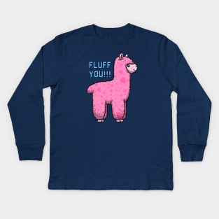 Fluff You! Kids Long Sleeve T-Shirt